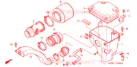 FILTRE A AIR pour Honda TRX 250 FOURTRAX RECON Electric Shift de 2004