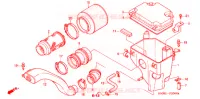 FILTRE A AIR pour Honda TRX 250 FOURTRAX RECON Electric Shift de 2004