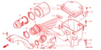 FILTRE A AIR pour Honda TRX 250 FOURTRAX RECON Electric Shift de 2006