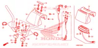 GUIDON pour Honda TRX 250 FOURTRAX RECON Electric Shift de 2007