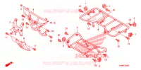 SUPPORT pour Honda TRX 250 FOURTRAX RECON Electric Shift de 2007