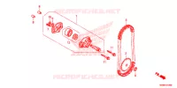POMPE A HUILE pour Honda TRX 250 FOURTRAX RECON Electric Shift de 2008