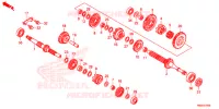 BOITE DE VITESSES pour Honda TRX 250 FOURTRAX RECON Electric Shift de 2016