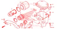 FILTRE A AIR pour Honda TRX 250 FOURTRAX RECON Standard de 2008