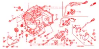COUVERCLE DE CARTER MOTEUR pour Honda TRX 250 FOURTRAX RECON Standard de 2008