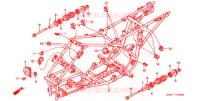 CADRE pour Honda TRX 250 FOURTRAX RECON de 1997