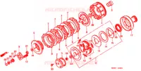 EMBRAYAGE pour Honda TRX 250 FOURTRAX RECON de 1997