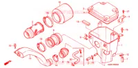 FILTRE A AIR pour Honda TRX 250 FOURTRAX RECON de 1997