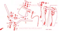 GUIDON pour Honda TRX 250 FOURTRAX RECON de 1997