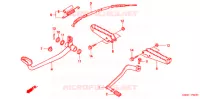 PEDALE   REPOSE PIED pour Honda TRX 250 FOURTRAX RECON de 1997