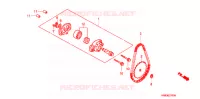 POMPE A HUILE pour Honda TRX 250 FOURTRAX RECON de 1997