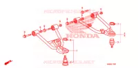TRIANGLES AVANT pour Honda TRX SPORTRAX 250 X de 2014
