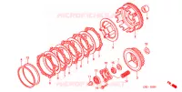 EMBRAYAGE pour Honda SHADOW TA 200 PHANTOM de 2005