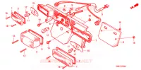 FEUX ARRIERE pour Honda 50 GYRO UP de 2007