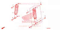 AMORTISSEUR AVANT pour Honda SPORTRAX TRX 300 X de 2009