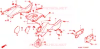 CARENAGE ARRIERE pour Honda FOURTRAX 350 RANCHER 4X4 Electric Shift de 2004
