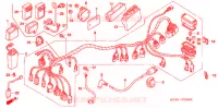 FAISCEAU DES FILS pour Honda FOURTRAX 350 RANCHER 4X4 Electric Shift de 2004