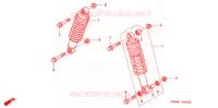 AMORTISSEUR AVANT pour Honda FOURTRAX 350 RANCHER Electric Shift de 2004