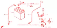 BATTERIE pour Honda FOURTRAX 350 RANCHER Electric Shift de 2005