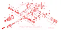 BRAS OSCILLANT pour Honda FOURTRAX 350 RANCHER Electric Shift de 2005