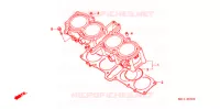 CYLINDRE pour Honda BIG ONE 1000 BLACK de 1994