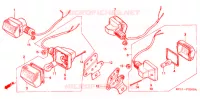 CLIGNOTANT pour Honda CB 125 T de 2001