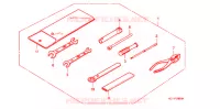 OUTIL pour Honda CB 125 T de 2001