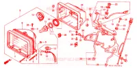 PHARE pour Honda CB 125 T de 2001