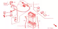 BATTERIE pour Honda CB 125 T de 1992