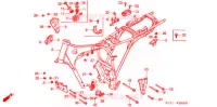 CADRE pour Honda CB 125 T de 1992
