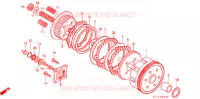 EMBRAYAGE (2) pour Honda CB 125 T de 1992