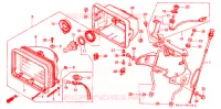 PHARE pour Honda CB 125 T DRIVING SCHOOL de 1991