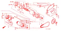 DEMARREUR pour Honda CB 125 T de 1998