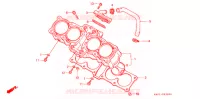 CYLINDRE pour Honda CB 400 F CB1 With Speed warning light de 1989