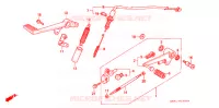 PEDALE pour Honda CB 400 F CB1 With Speed warning light de 1989