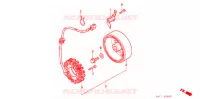 ALTERNATEUR pour Honda CB 400 F CB1 Without Speed warning light de 1989