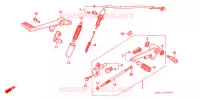 PEDALE pour Honda CB 400 F CB1 Without Speed warning light de 1989