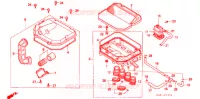 FILTRE A AIR (2) pour Honda CB 400 F CB1 Without Speed warning light de 1991