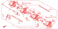 CARBURATEUR (ENS.) pour Honda CB 400 F CB1 With Speed warning light de 1991