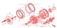 EMBRAYAGE pour Honda FOURTRAX SPORT 400 EX de 2008