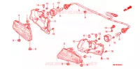 FEU ARRIERE pour Honda FOURTRAX 400 RANCHER AT de 2007