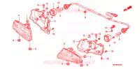 FEU ARRIERE pour Honda TRX 400 CANADIAN TRAIL EDITION GPS de 2006
