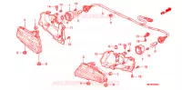 FEU ARRIERE pour Honda FOURTRAX 400 RANCHER AT GPS de 2004