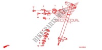 ARBRE DE DIRECTION pour Honda SPORTRAX TRX 400 X de 2012