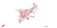 ARBRE DE ROUE  pour Honda SPORTRAX TRX 400 X de 2012