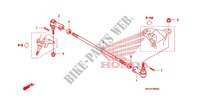 BARRE DE DIRECTION pour Honda SPORTRAX TRX 400 X de 2012