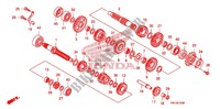 BOITE DE VITESSES pour Honda SPORTRAX TRX 400 X de 2012