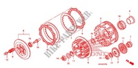 EMBRAYAGE pour Honda SPORTRAX TRX 400 X de 2012