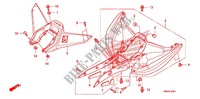 GARDE BOUE ARRIERE (TRX400EX'08/X'09/X'12/X'13/X'14) pour Honda SPORTRAX TRX 400 X de 2012