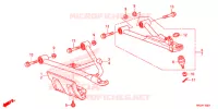 TRIANGLES AVANT pour Honda FOURTRAX 420 RANCHER 4X4 DCT PS CAMO de 2015